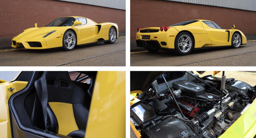  Yellow Ferrari Enzo Is Looking For A New Home In London