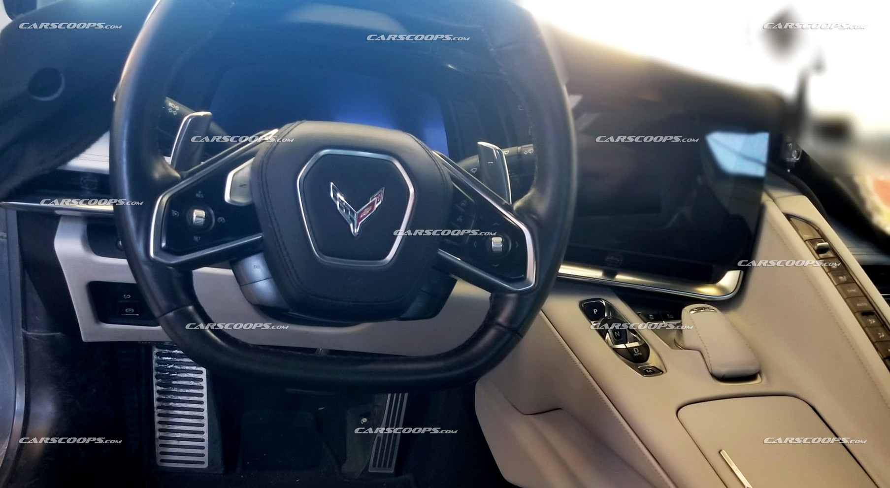 Exclusive Look At 2020 Corvette C8’s Dash From Behind The Wheel