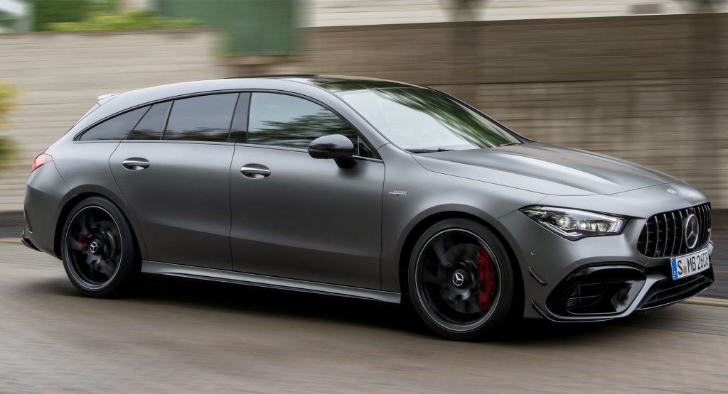 2020 Mercedes-AMG CLA 45 Shooting Brake Hauls More Than Just Groceries Thanks To 415 HP