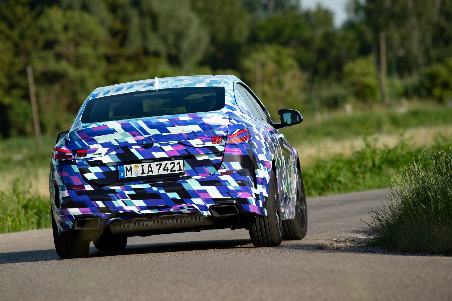 BMW Shows New 2-Series Gran Coupe With Colorful Camo