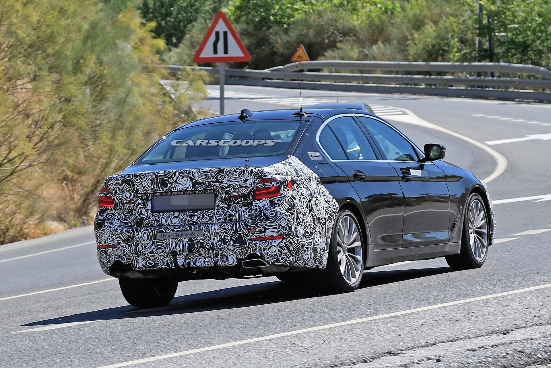 Facelifted 2020 BMW 5-Series Sedan Boasts Larger Grille, New Headlights