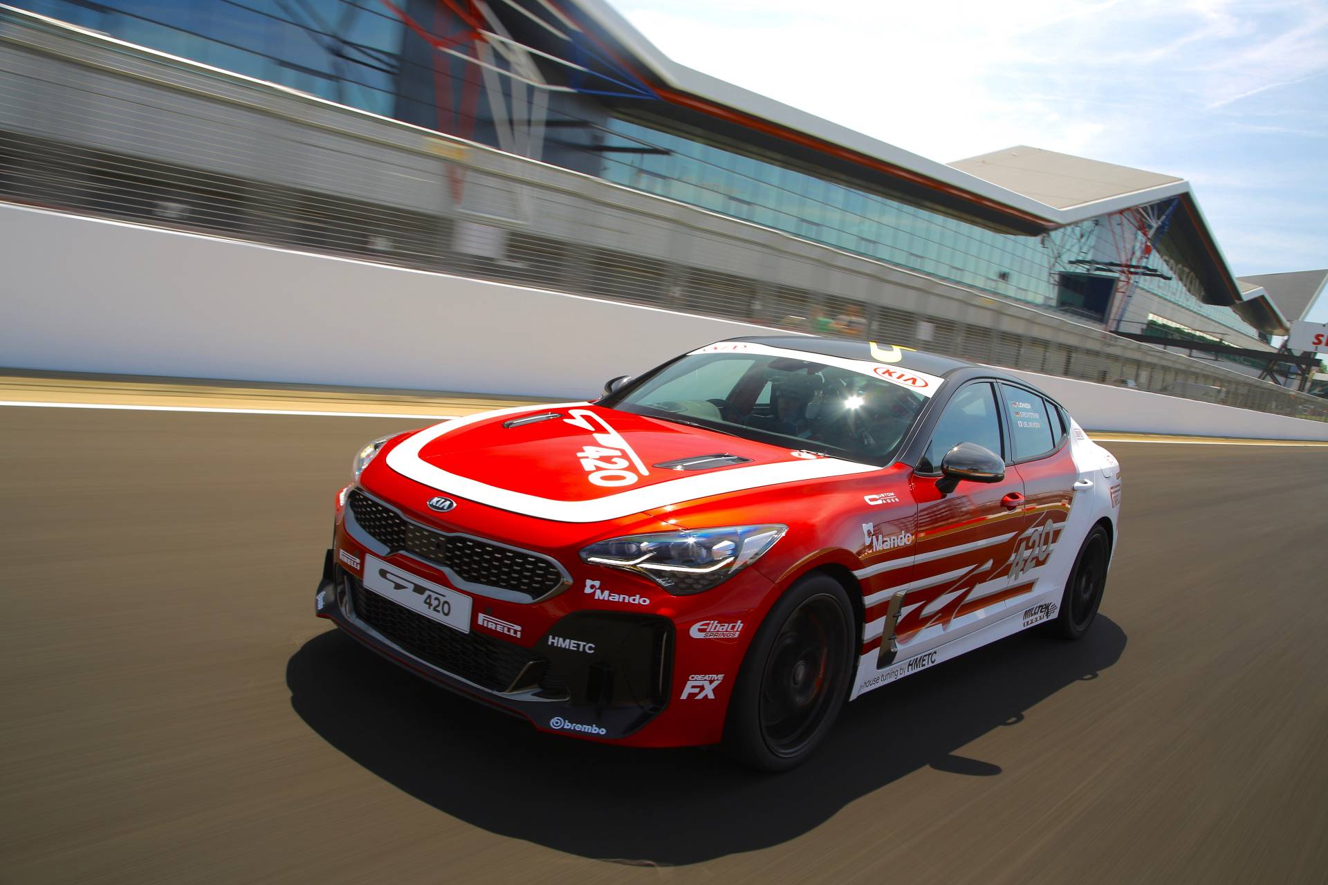 Kia Creates A 422 HP Stinger GT420 “Track Day Monster” After Saving It From The Crusher