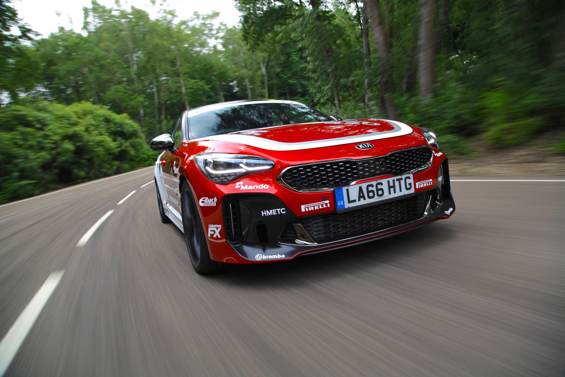 Kia Creates A 422 HP Stinger GT420 “Track Day Monster” After Saving It From The Crusher