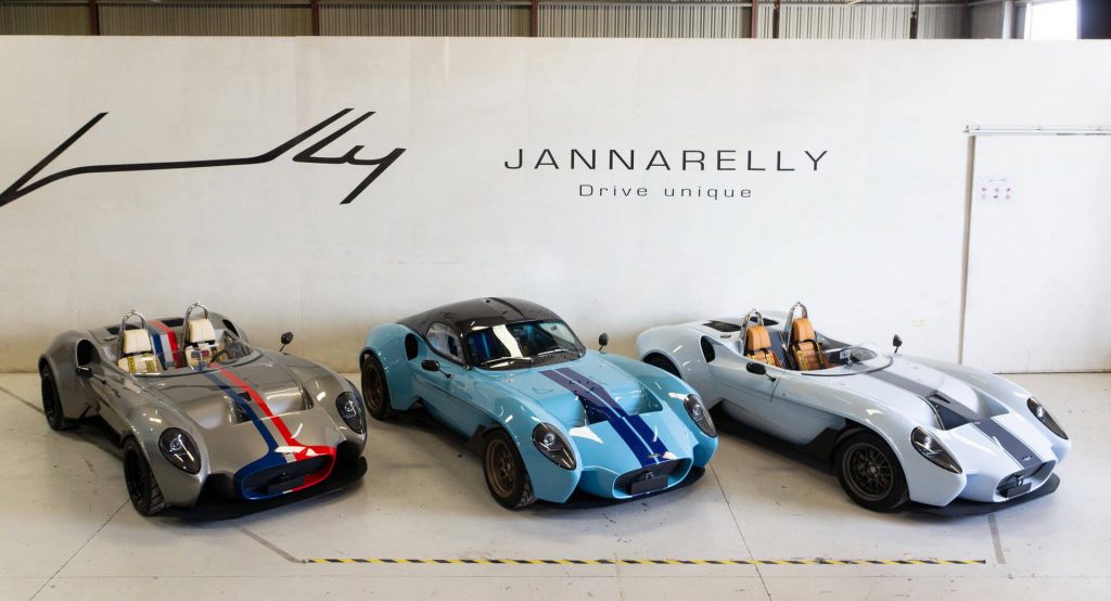  Jannarelly Design-1 Sports Car Making UK Debut At Salon Privé