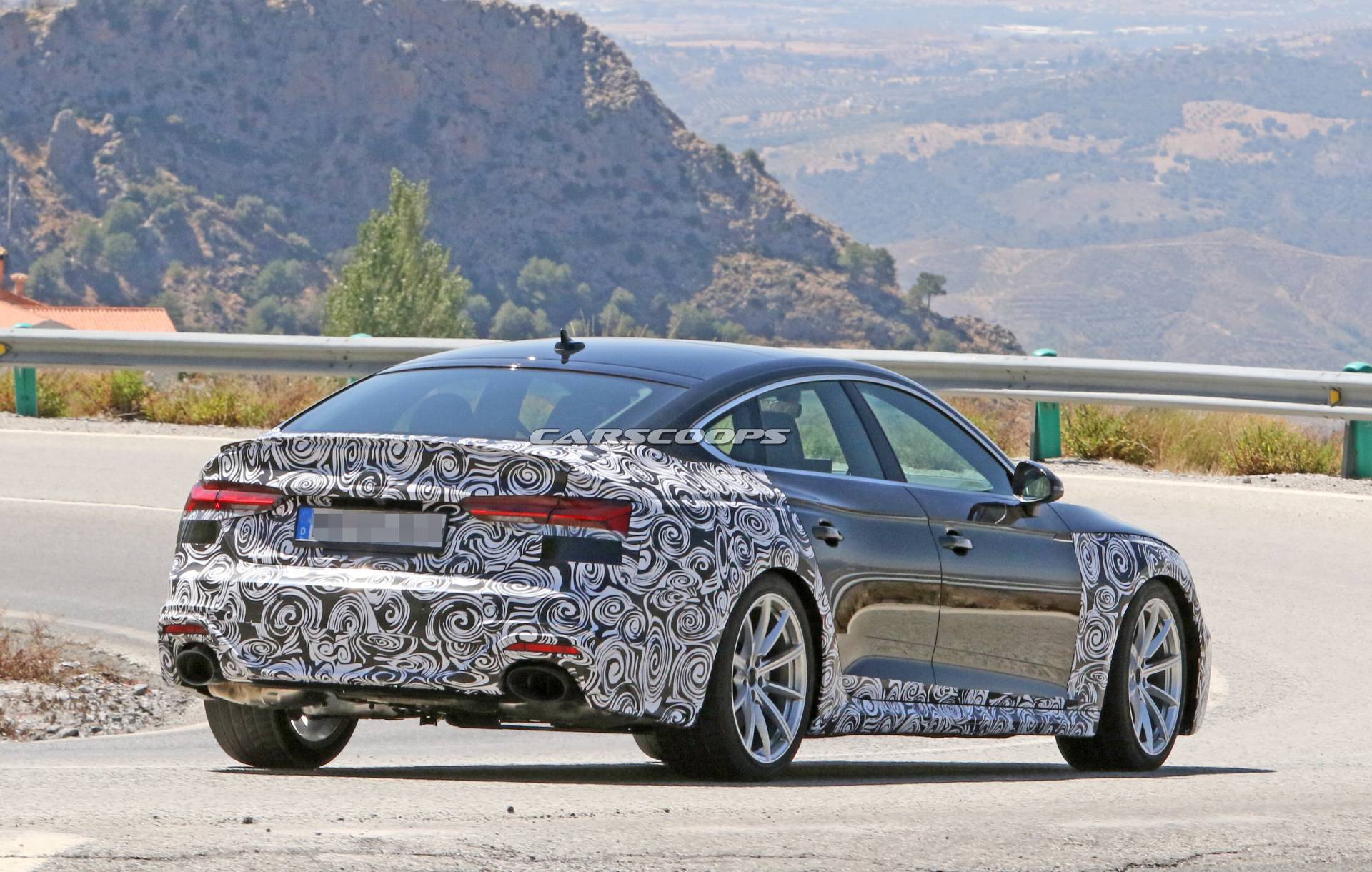Audi Sport Wastes No Time As Facelifted RS5 Sportback Begins Testing