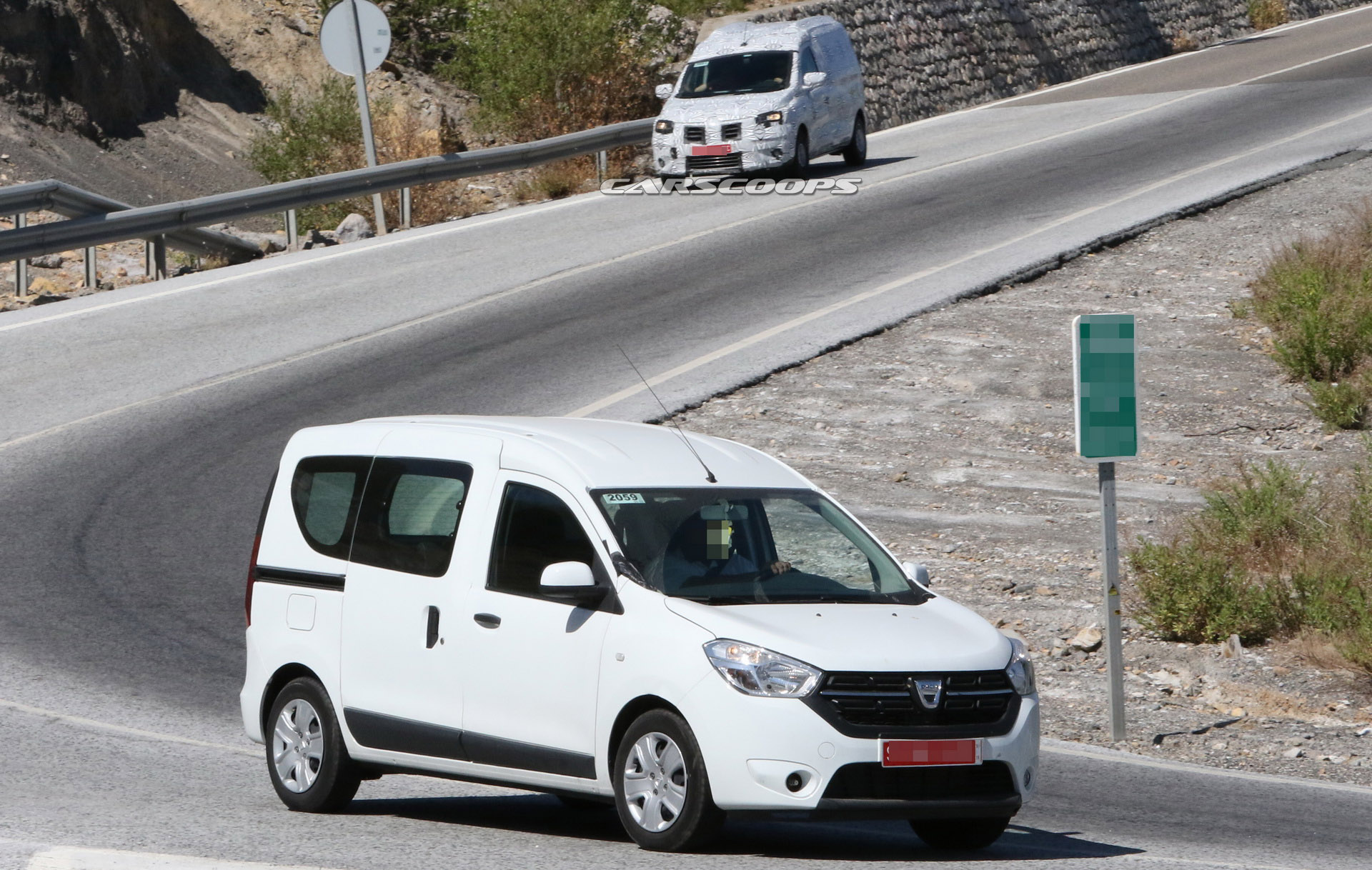 All-New Dacia Dokker Spotted Testing Alongside Current Model