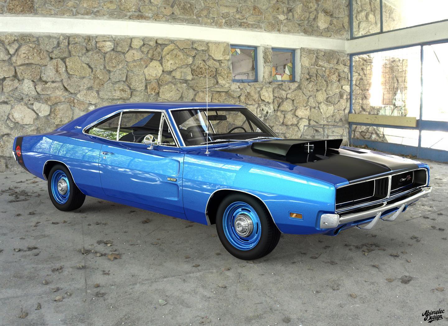 Wouldn’t It Be Awesome If Dodge Made A Charger Hellcat Back In 1969?