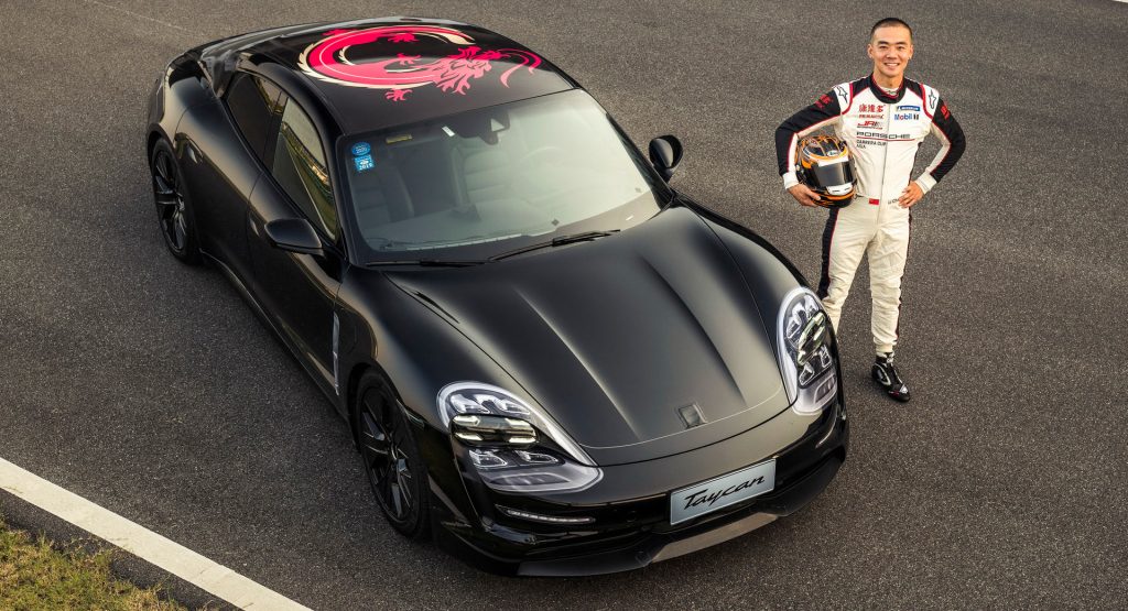 2020 Porsche Taycan Prototype Arrives In Shanghai For Its Chinese Debut