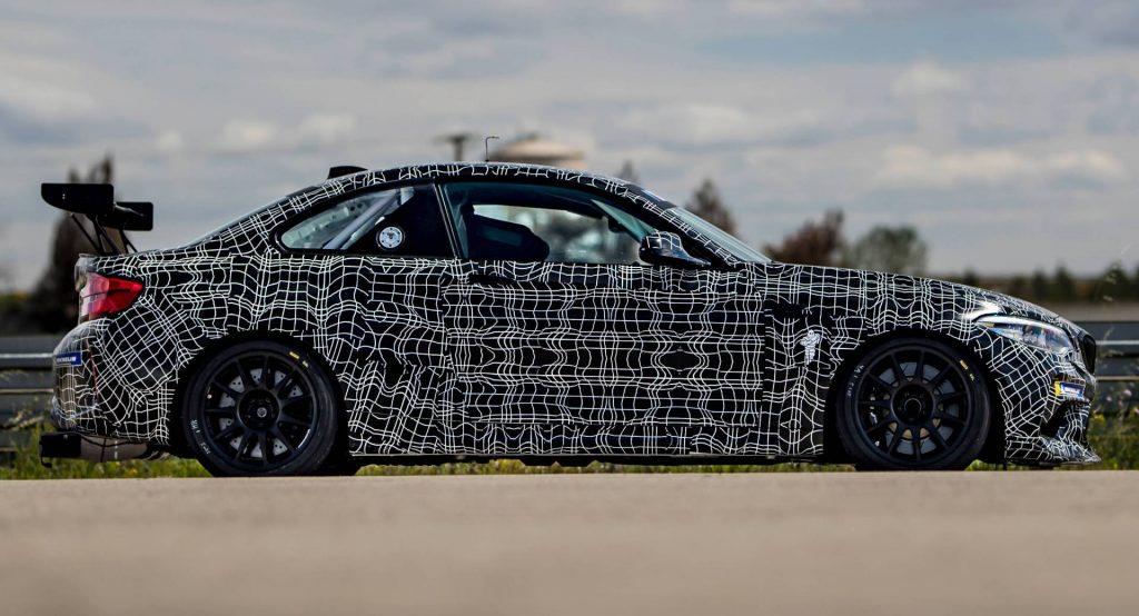 BMW M2 Competition Entry-Level Racer Teased, Debuts Aug 3