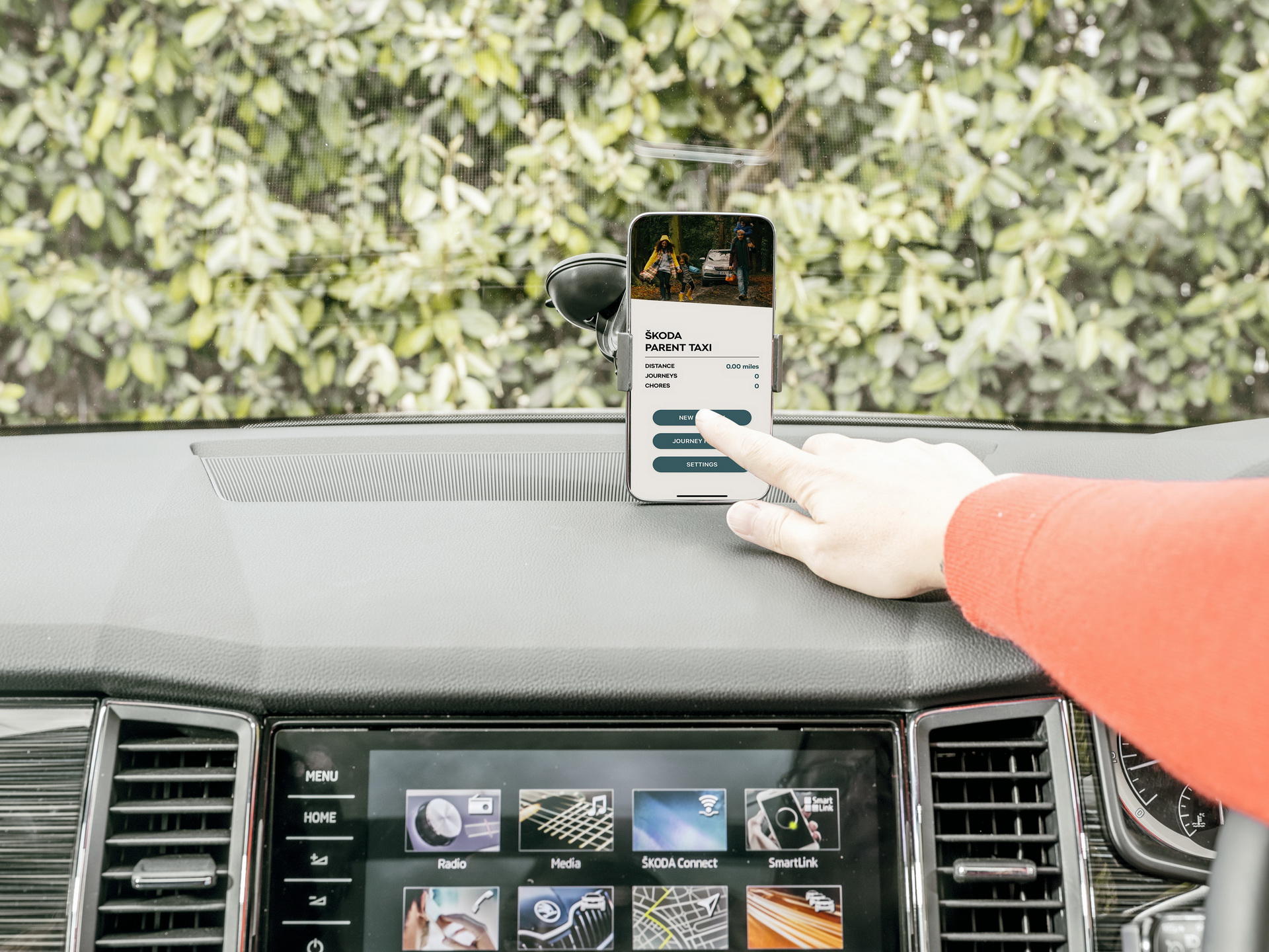 Skoda Launches Parent Taxi App In UK With Chores As Currency