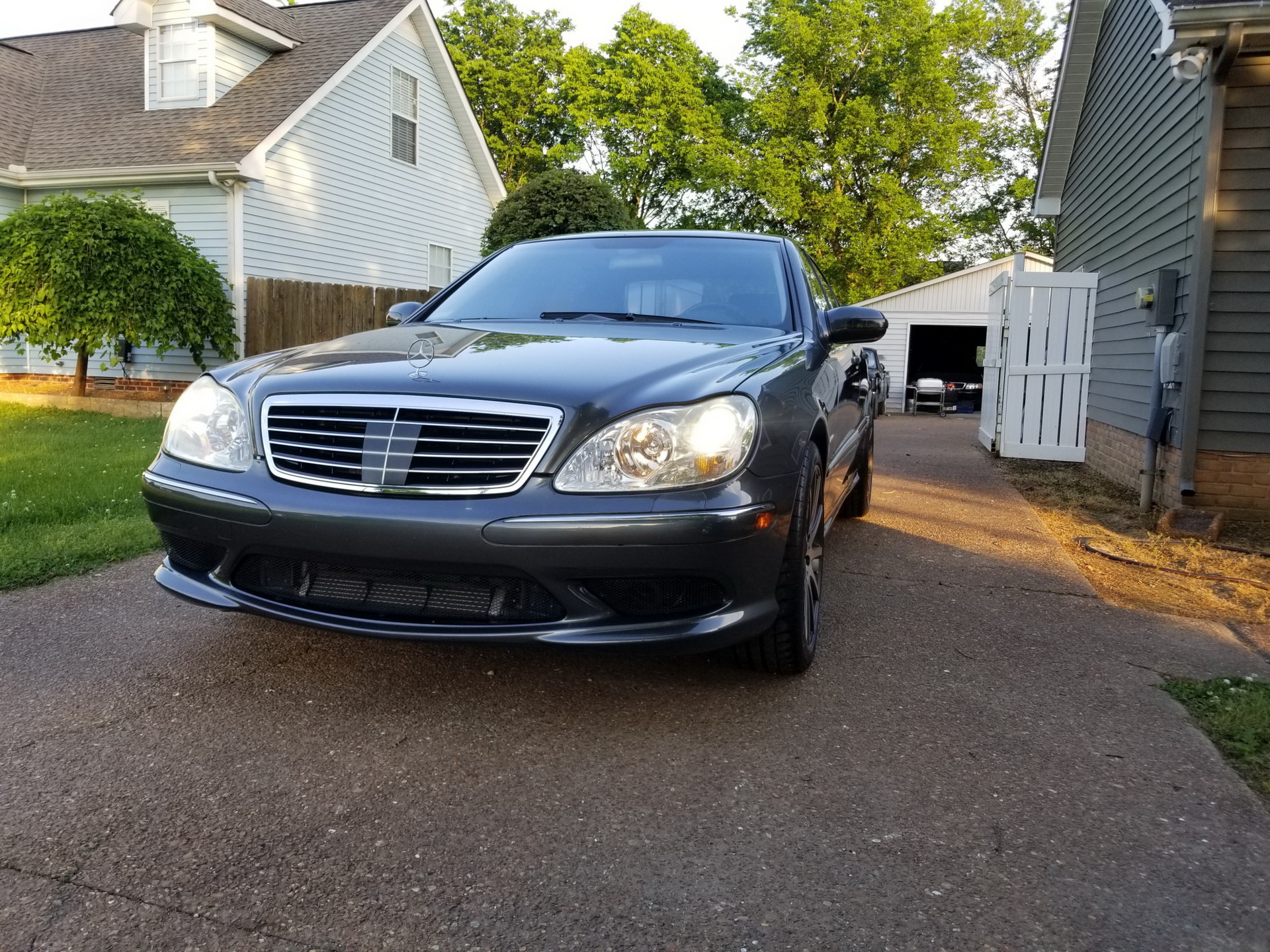 This 2003 Mercedes S55 AMG With Just 6,800 Miles Is As New As It Gets For A W220