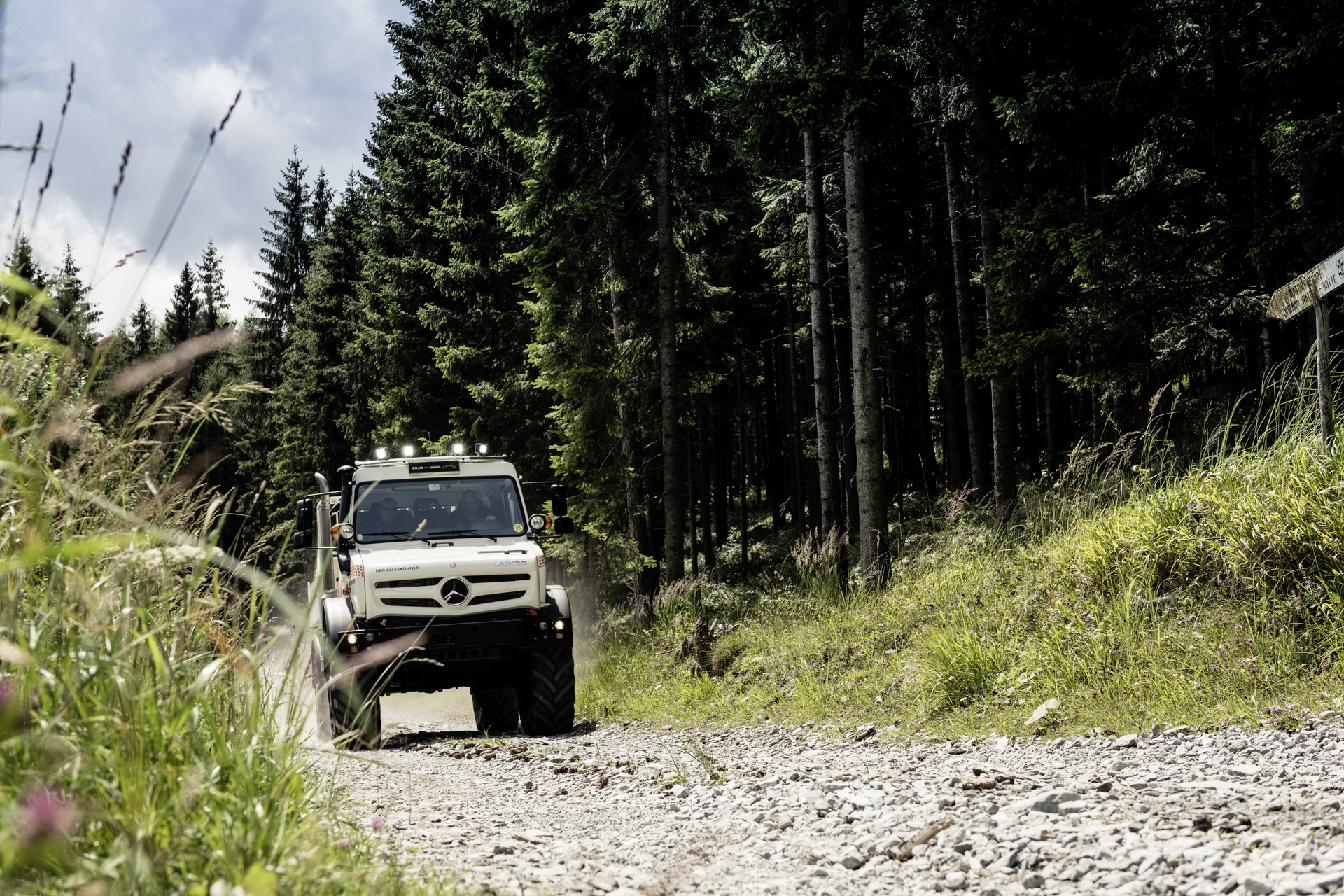 Mercedes-Benz Brings New G-Class And Unimog Together For A Summit