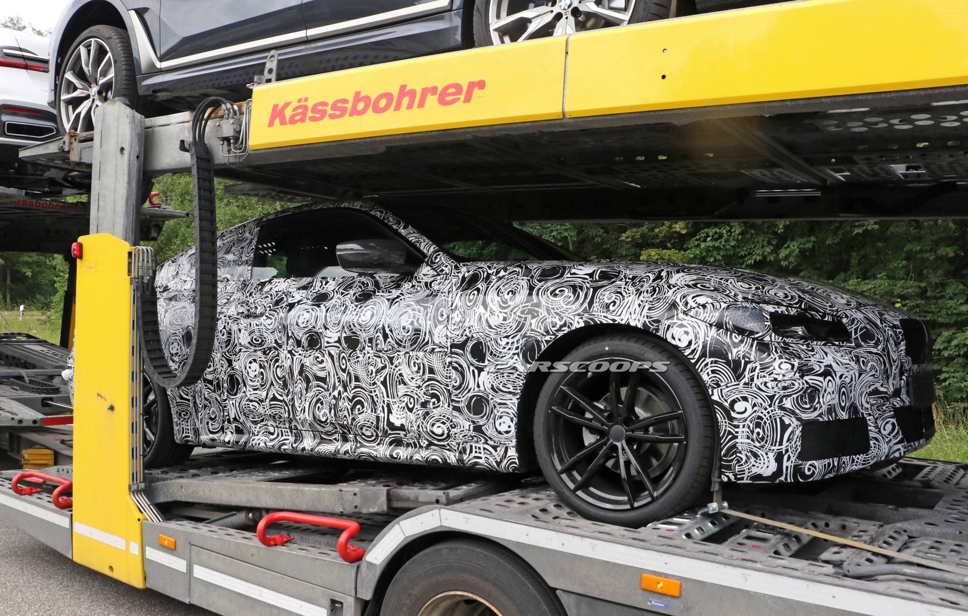 2020 BMW 4 Series Coupe Styling Evokes The 8 Series In First Spy Shots