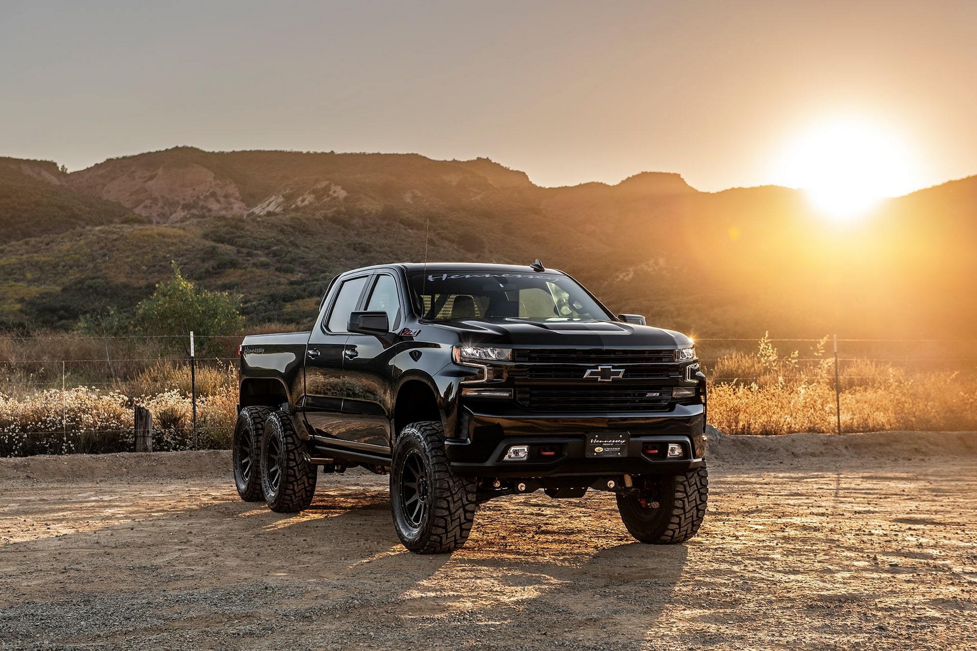 Hennessey Gives Chevy Silverado Extra Pair Of Wheels, Calls It The Goliath 6×6