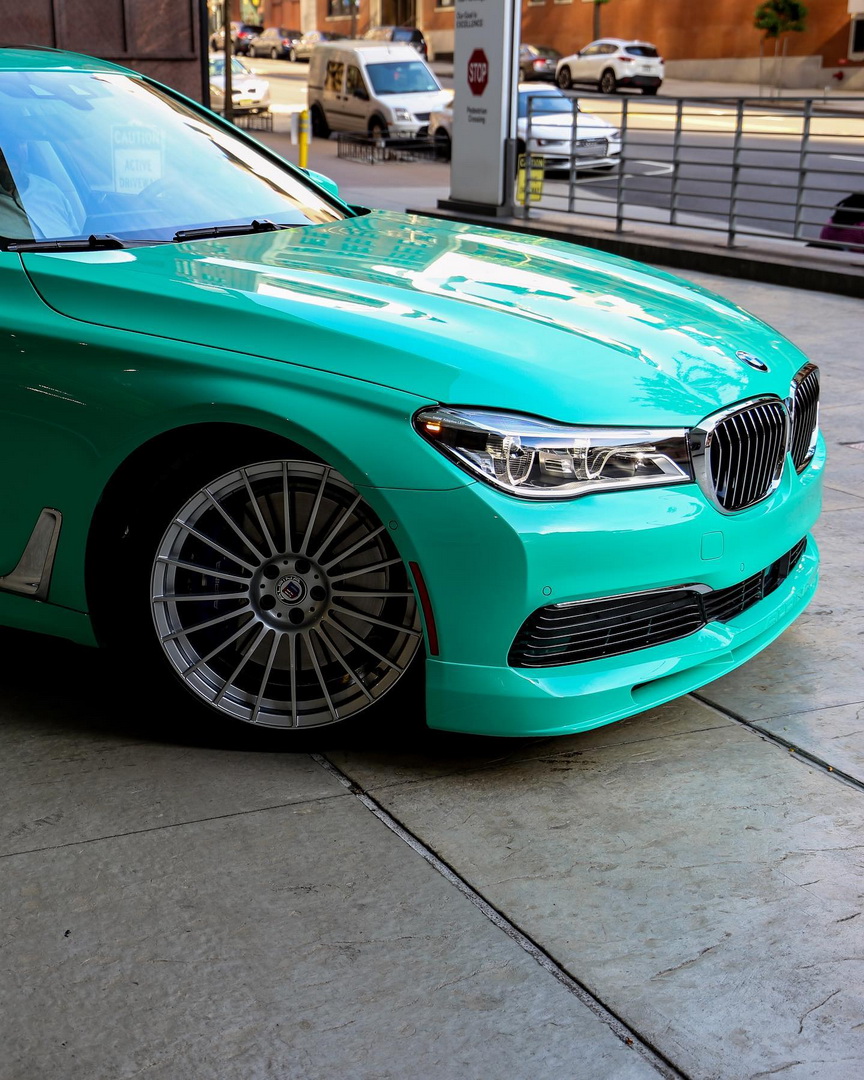 Mint Green Alpina B7 Is So Fresh You Can Almost Feel Its Breeze