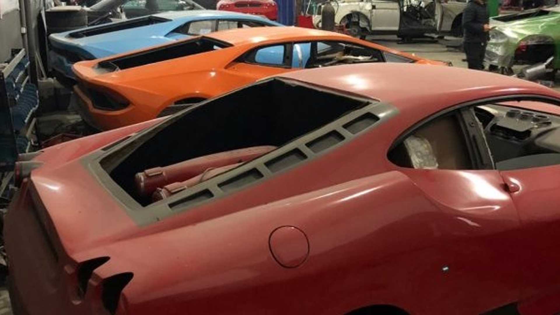Brazilian Authorities Crackdown On Shop Building Lamborghini And Ferrari Replicas
