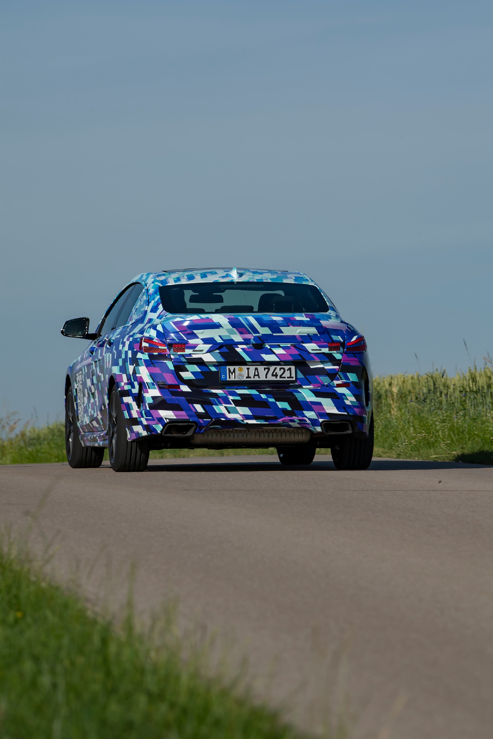 BMW Shows New 2-Series Gran Coupe With Colorful Camo