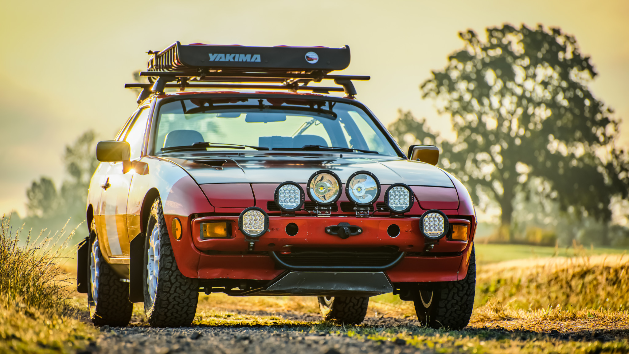 1987 Porsche 924S Baja Rally Car Is A Multi-Colored One-Off