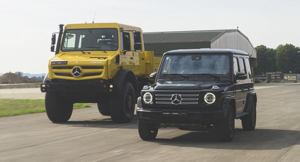  Mercedes-Benz Brings New G-Class And Unimog Together For A Summit
