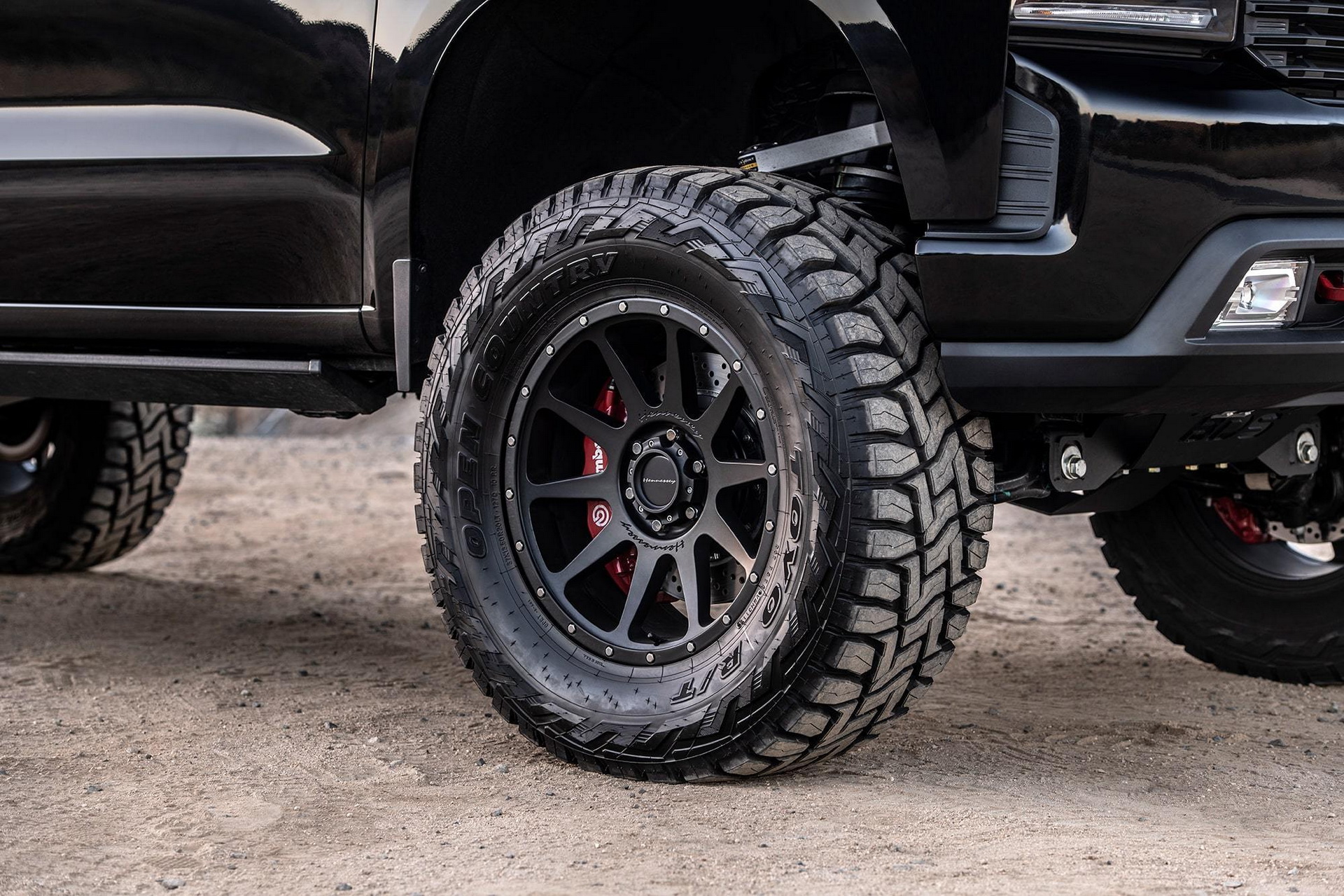 Hennessey Gives Chevy Silverado Extra Pair Of Wheels, Calls It The Goliath 6×6