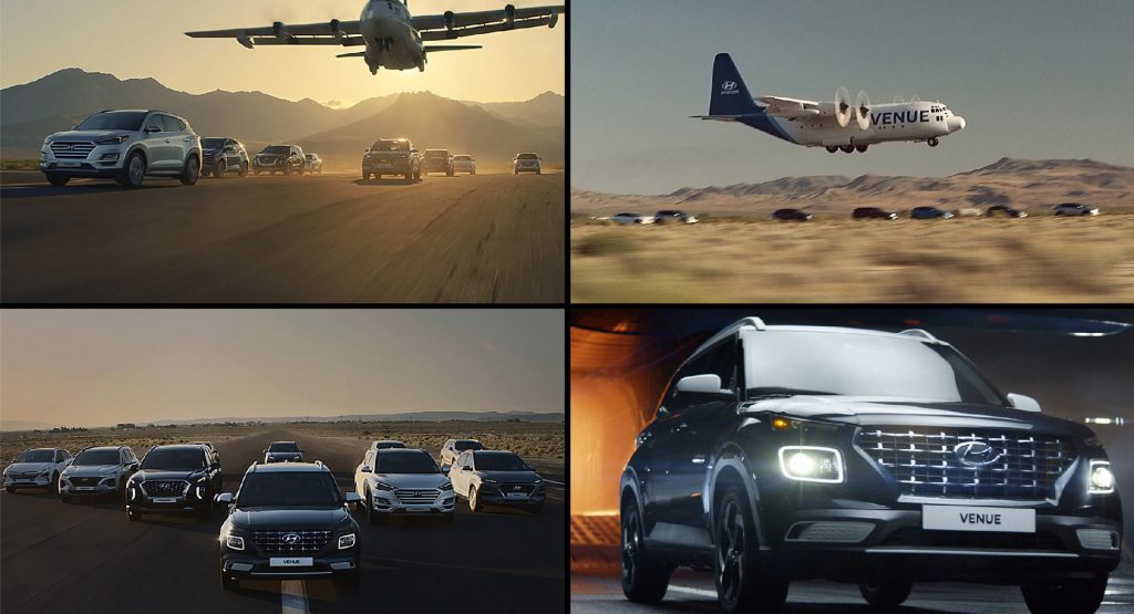  Hyundai SUVs Welcome Venue Into The Family In Epic Launch Video