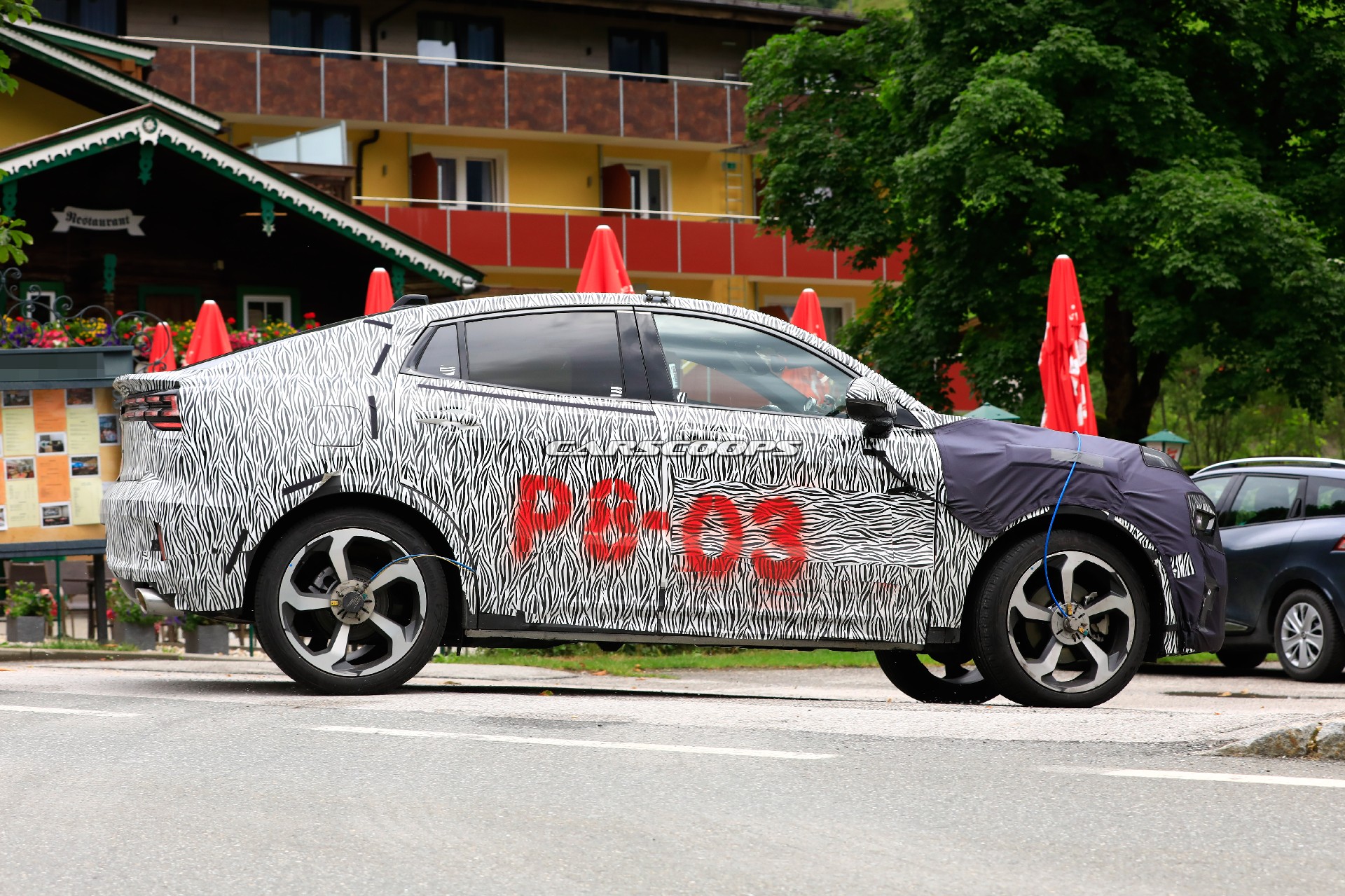 Lynk & Co 05 Loses Some Camo While Conducting Testing In The Alps