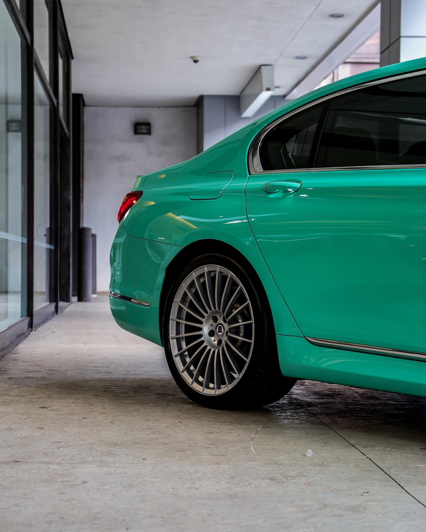 Mint Green Alpina B7 Is So Fresh You Can Almost Feel Its Breeze
