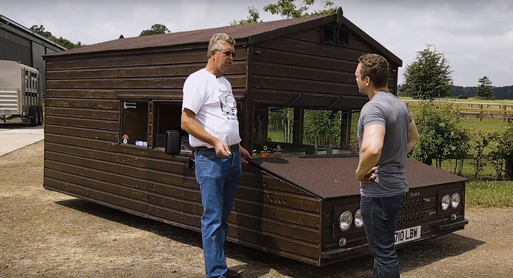 The World’s Fastest Shed Features An Audi RS4 V8