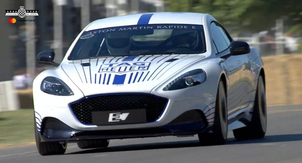  Aston Martin Rapide E Climbs The Hill Fast And Silent