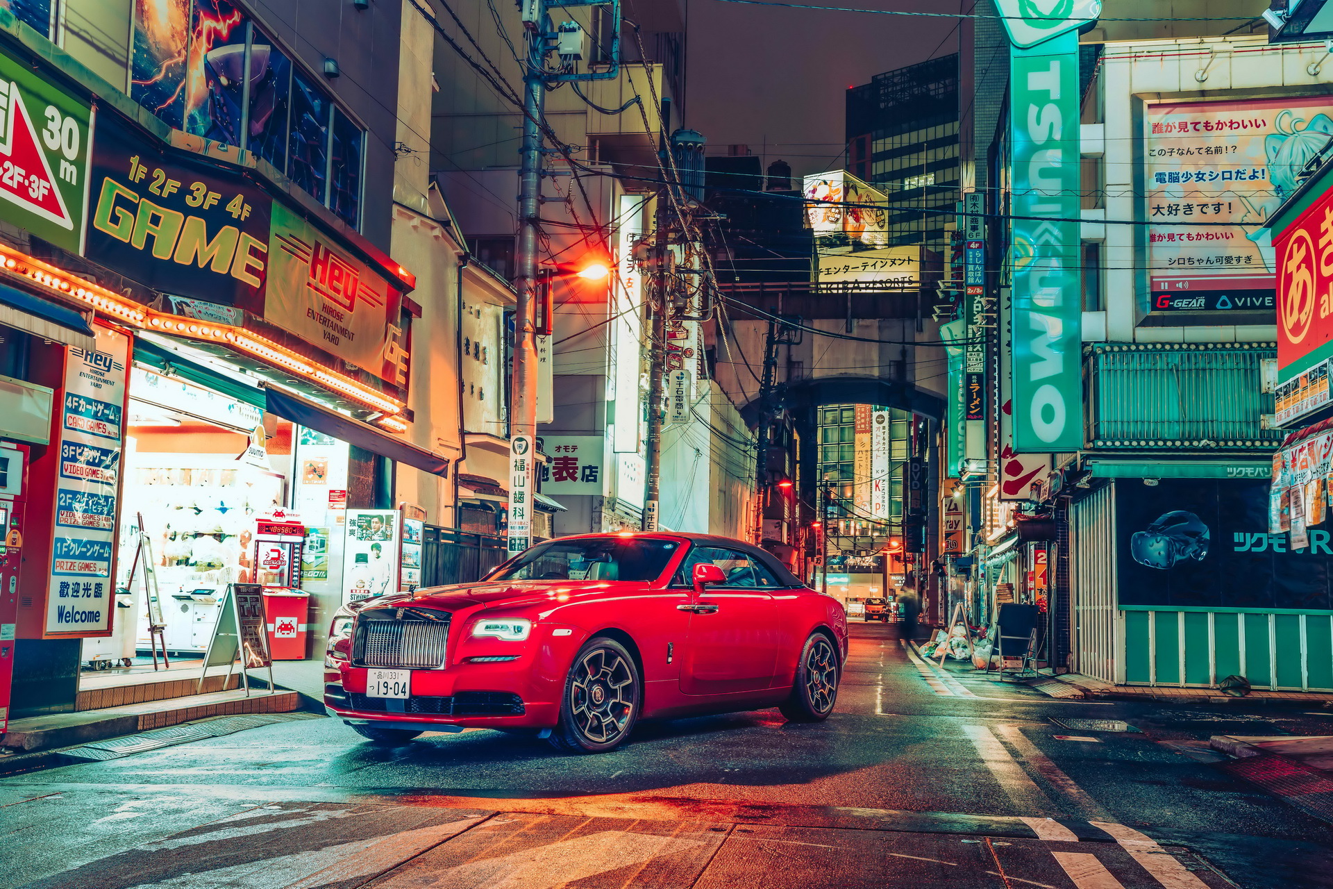 Rolls-Royce Black Badge Models Take Over The Streets Of Tokyo