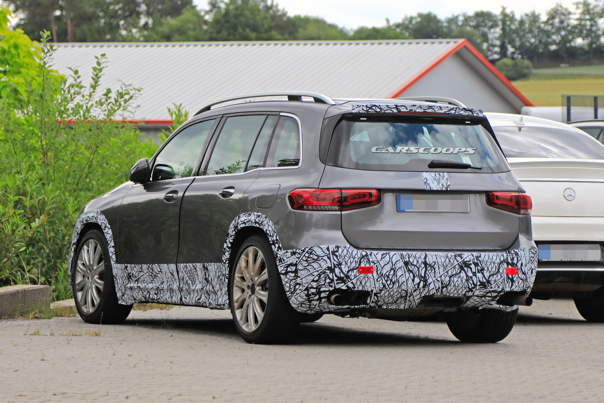 2020 Mercedes AMG GLB 45: 415HP Compact SUV Shows More Skin In Latest Spy Shots