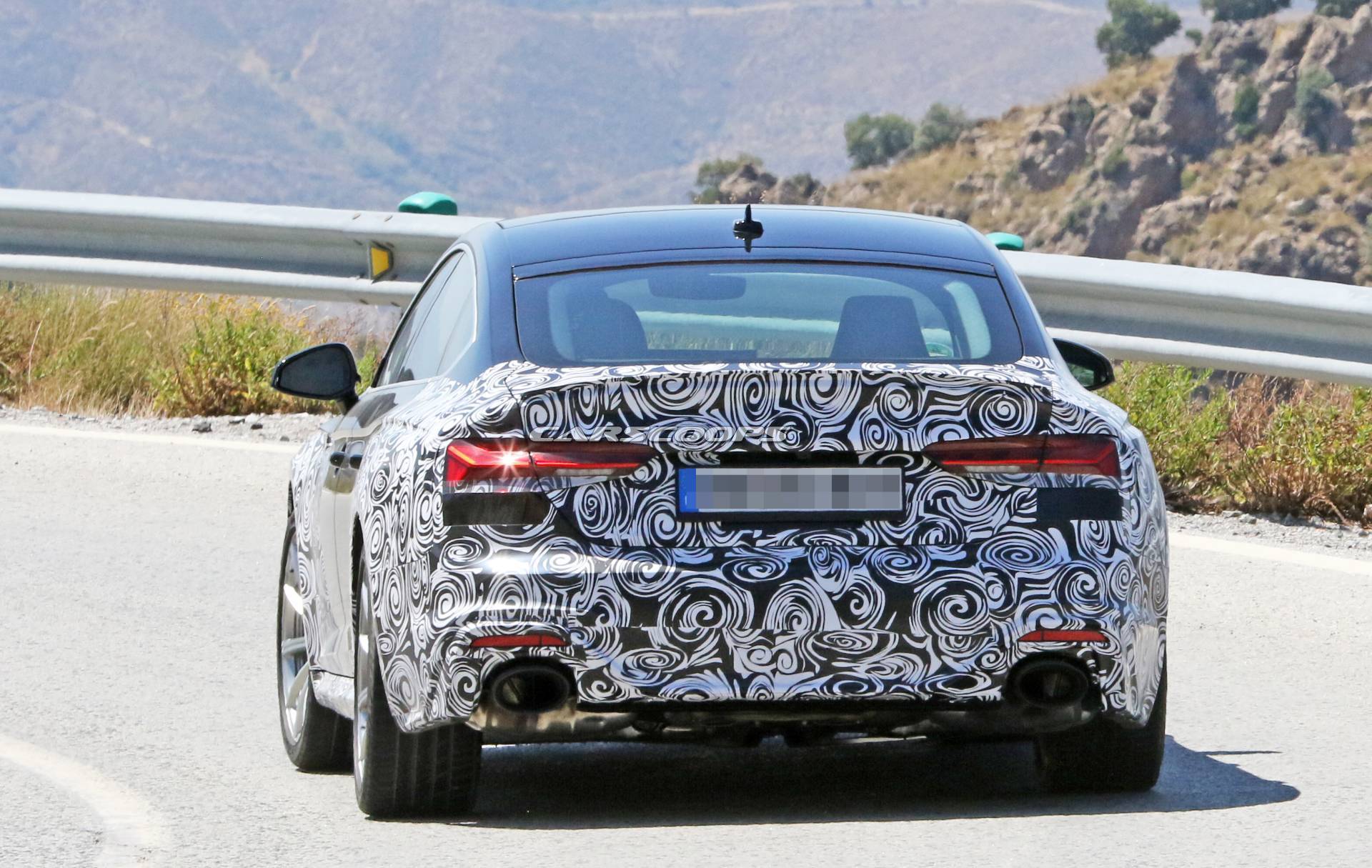 Audi Sport Wastes No Time As Facelifted RS5 Sportback Begins Testing