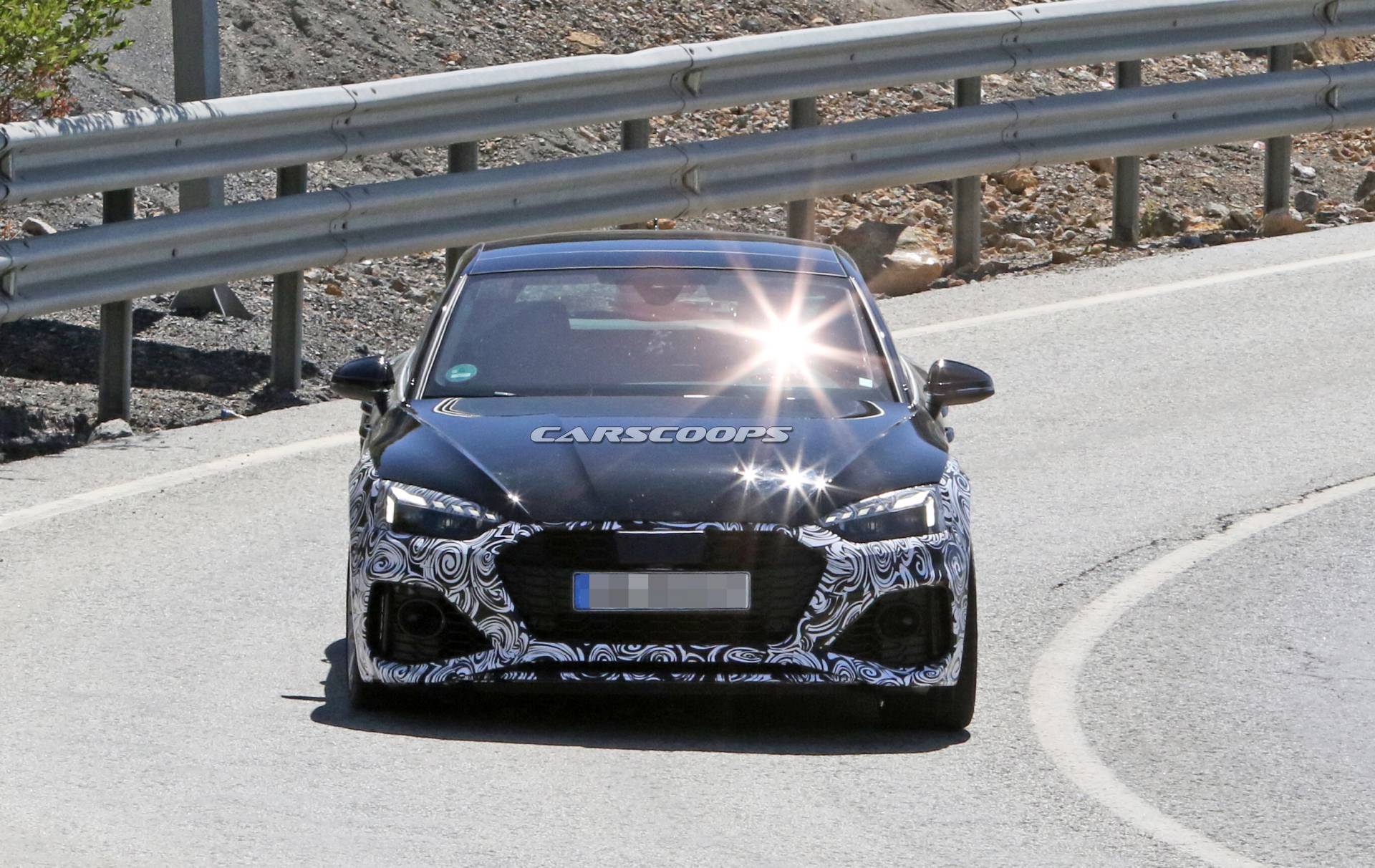 Audi Sport Wastes No Time As Facelifted RS5 Sportback Begins Testing