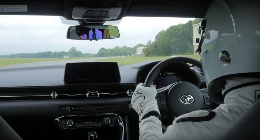 New Toyota Supra FASTER On Top Gear’s Test Track Than Lambo Murcielago