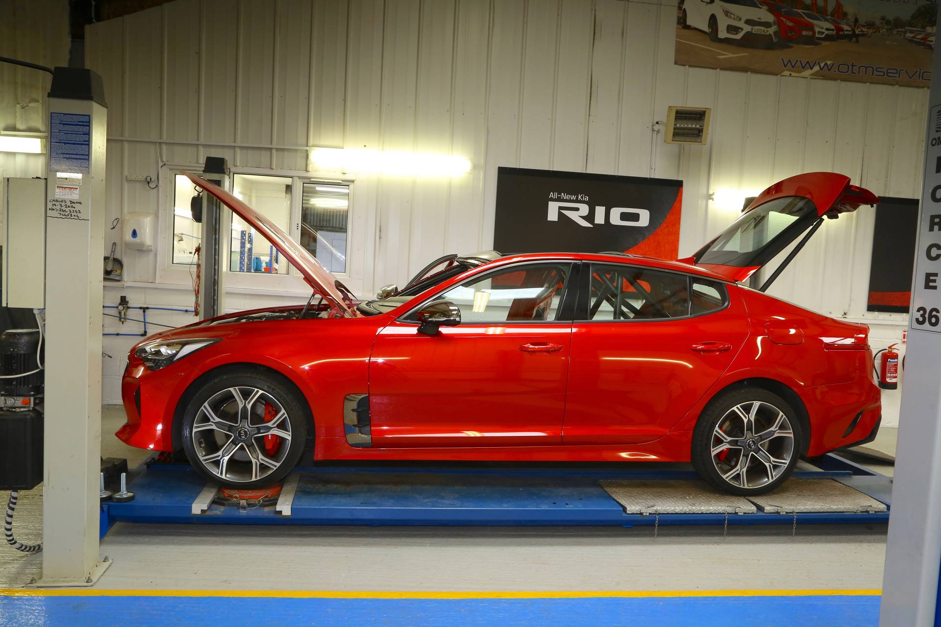 Kia Creates A 422 HP Stinger GT420 “Track Day Monster” After Saving It From The Crusher