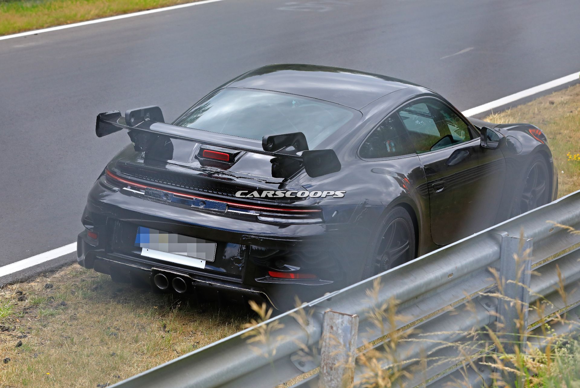 2020 Porsche 911 GT3 Test Car Breaks Down In The Middle Of A ‘Ring Session