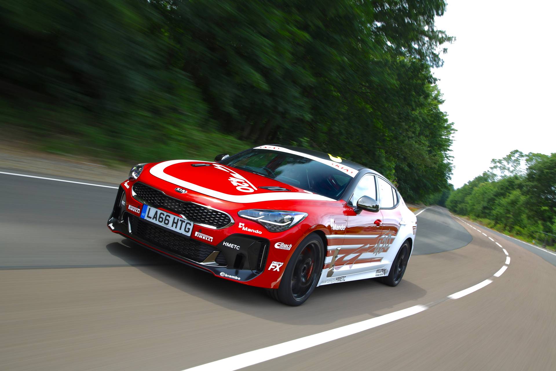 Kia Creates A 422 HP Stinger GT420 “Track Day Monster” After Saving It From The Crusher