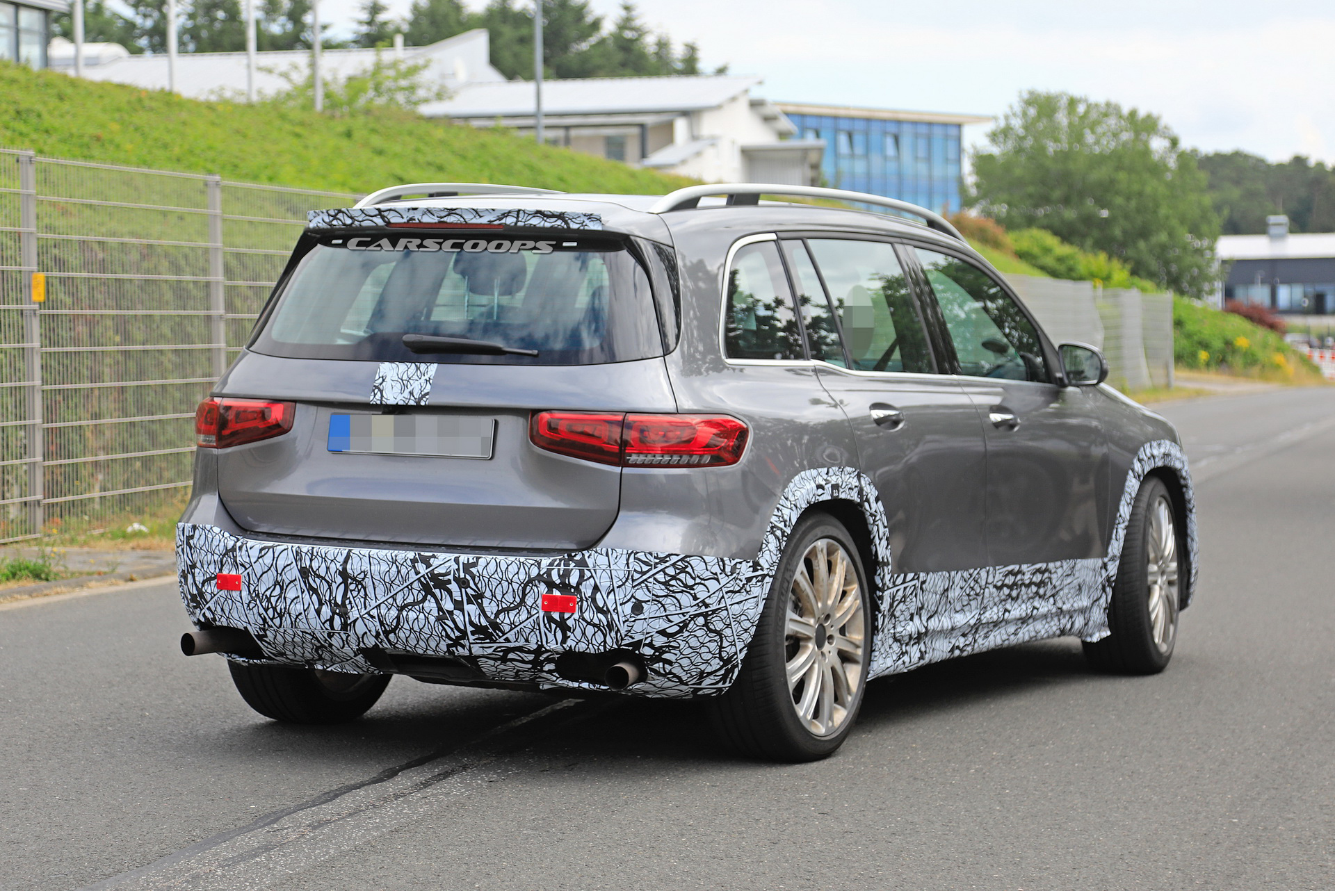 2020 Mercedes AMG GLB 45: 415HP Compact SUV Shows More Skin In Latest Spy Shots