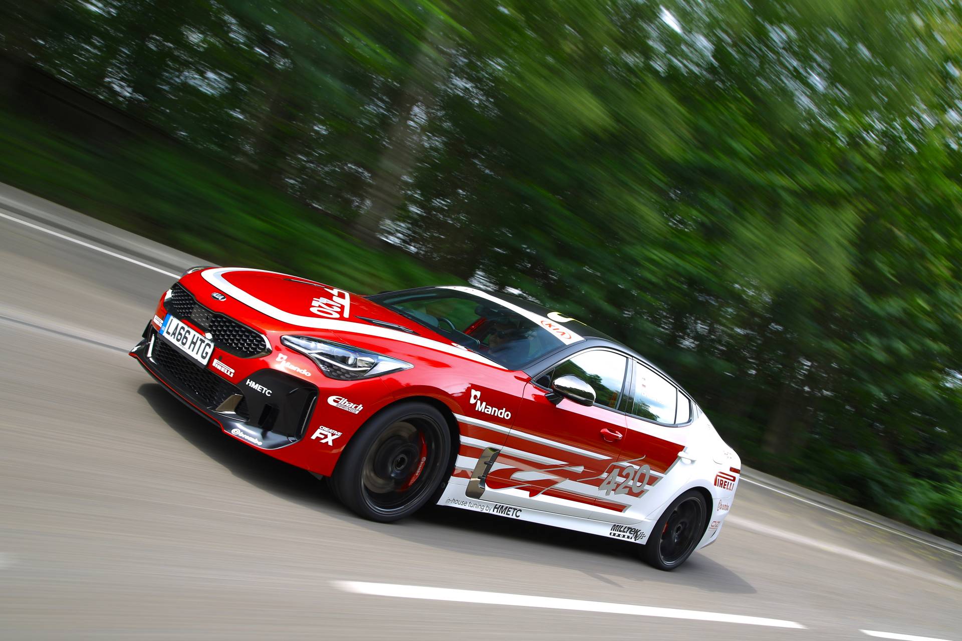 Kia Creates A 422 HP Stinger GT420 “Track Day Monster” After Saving It From The Crusher