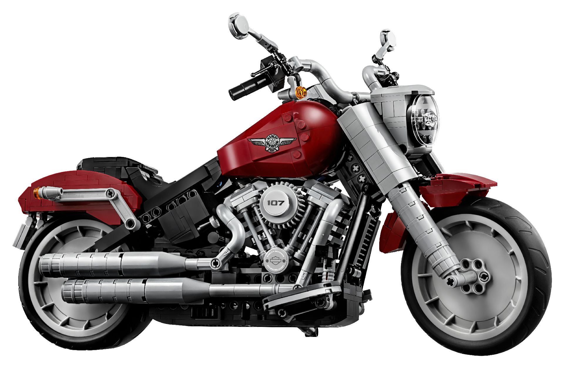 Lego’s Latest Replica Is A Harley-Davidson Fat Boy With 1,023 Pieces