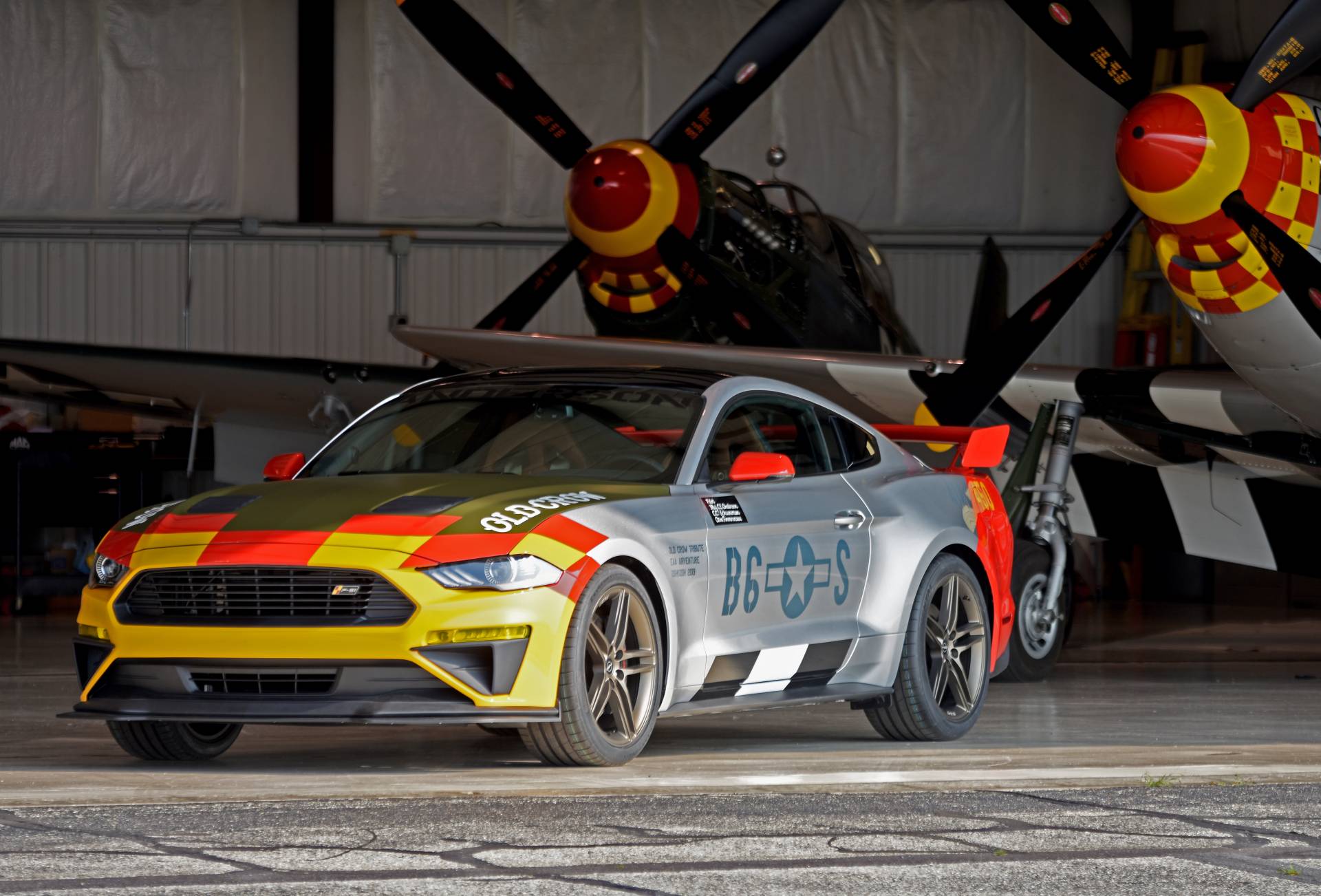 Roush Builds 710 HP 2019 Mustang GT ‘Old Crow’ One-Off For Charity