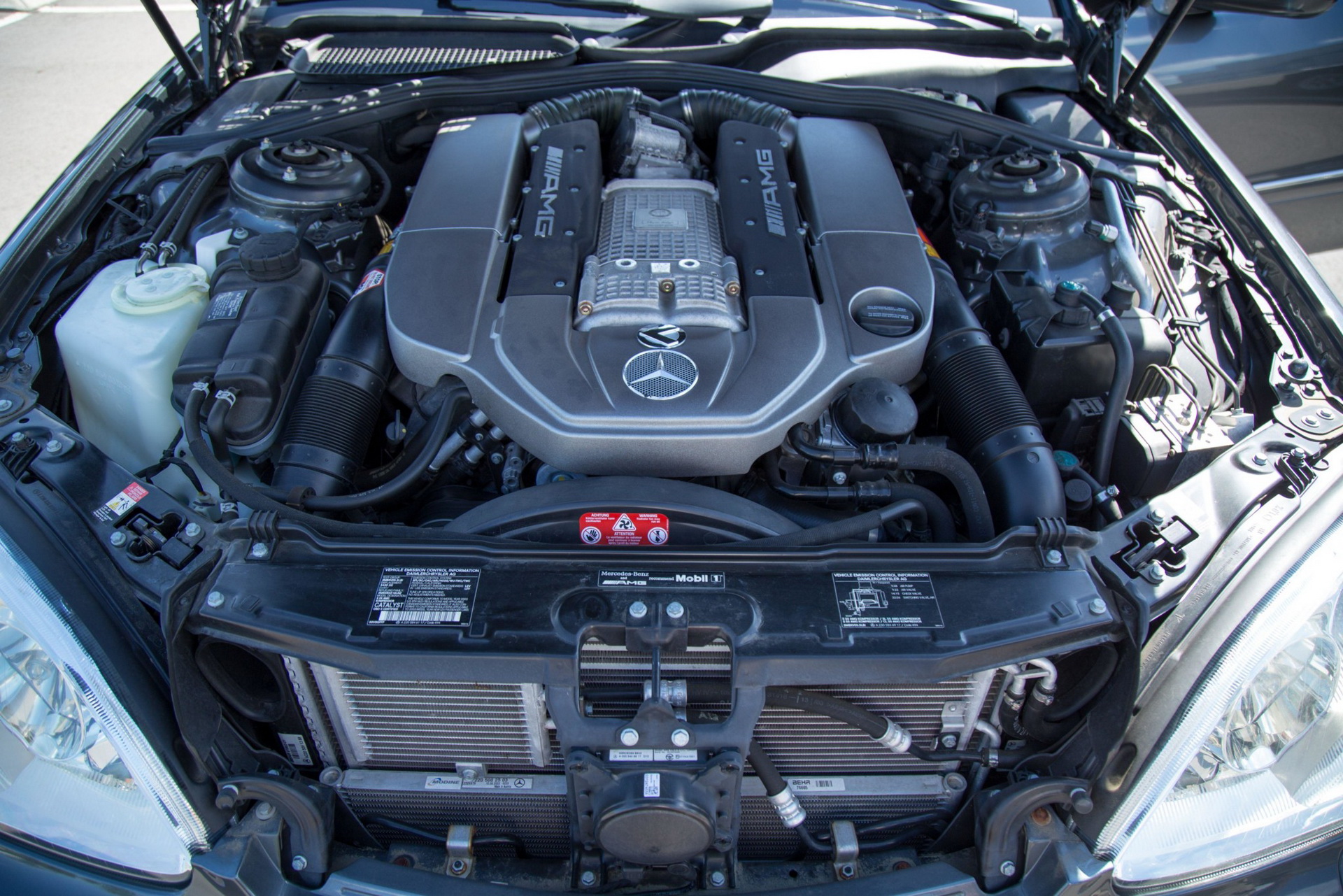 This 2003 Mercedes S55 AMG With Just 6,800 Miles Is As New As It Gets For A W220