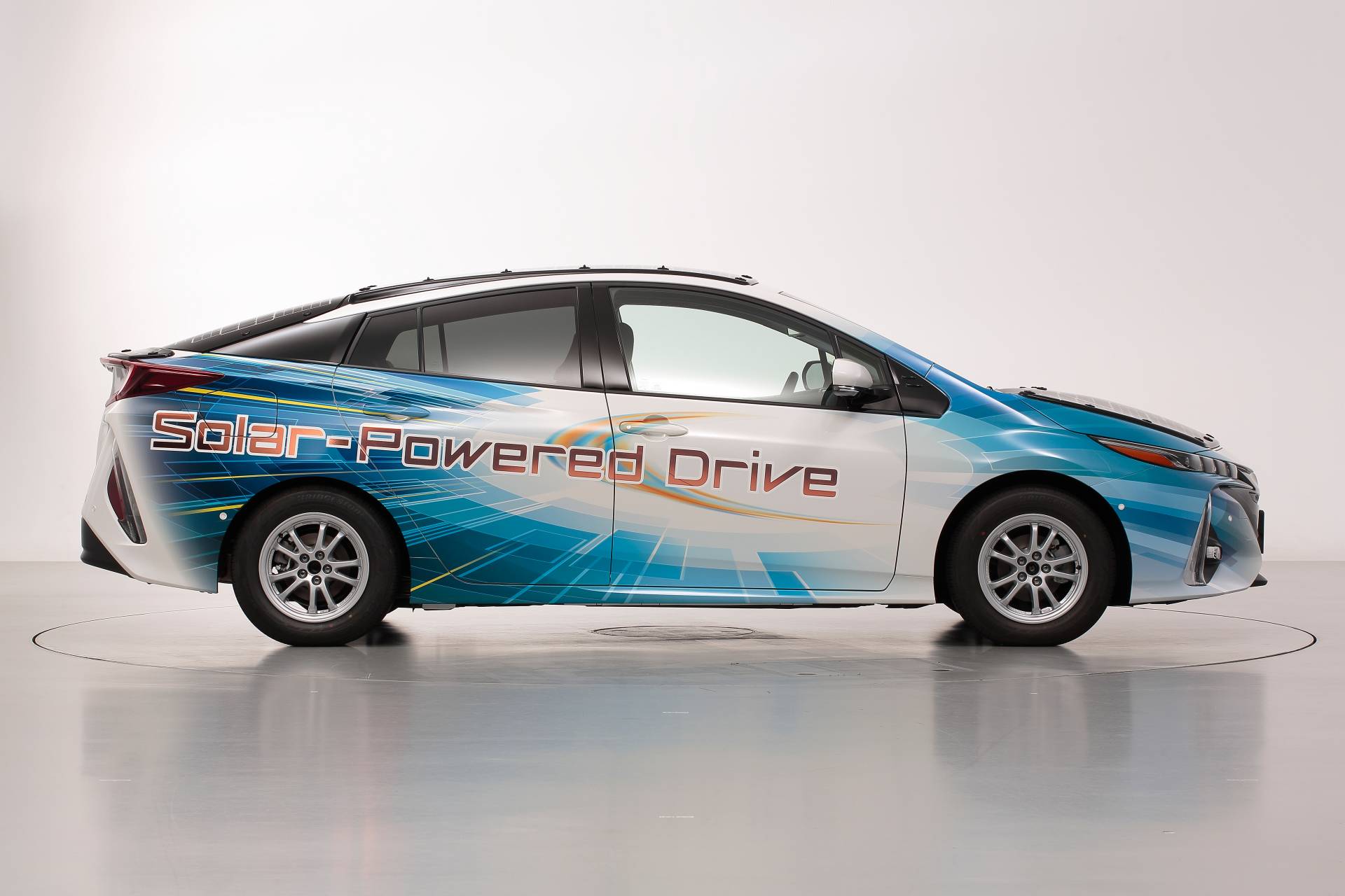 Toyota Covers Prius Prime With Solar Panels That Also Charge Battery On The Move
