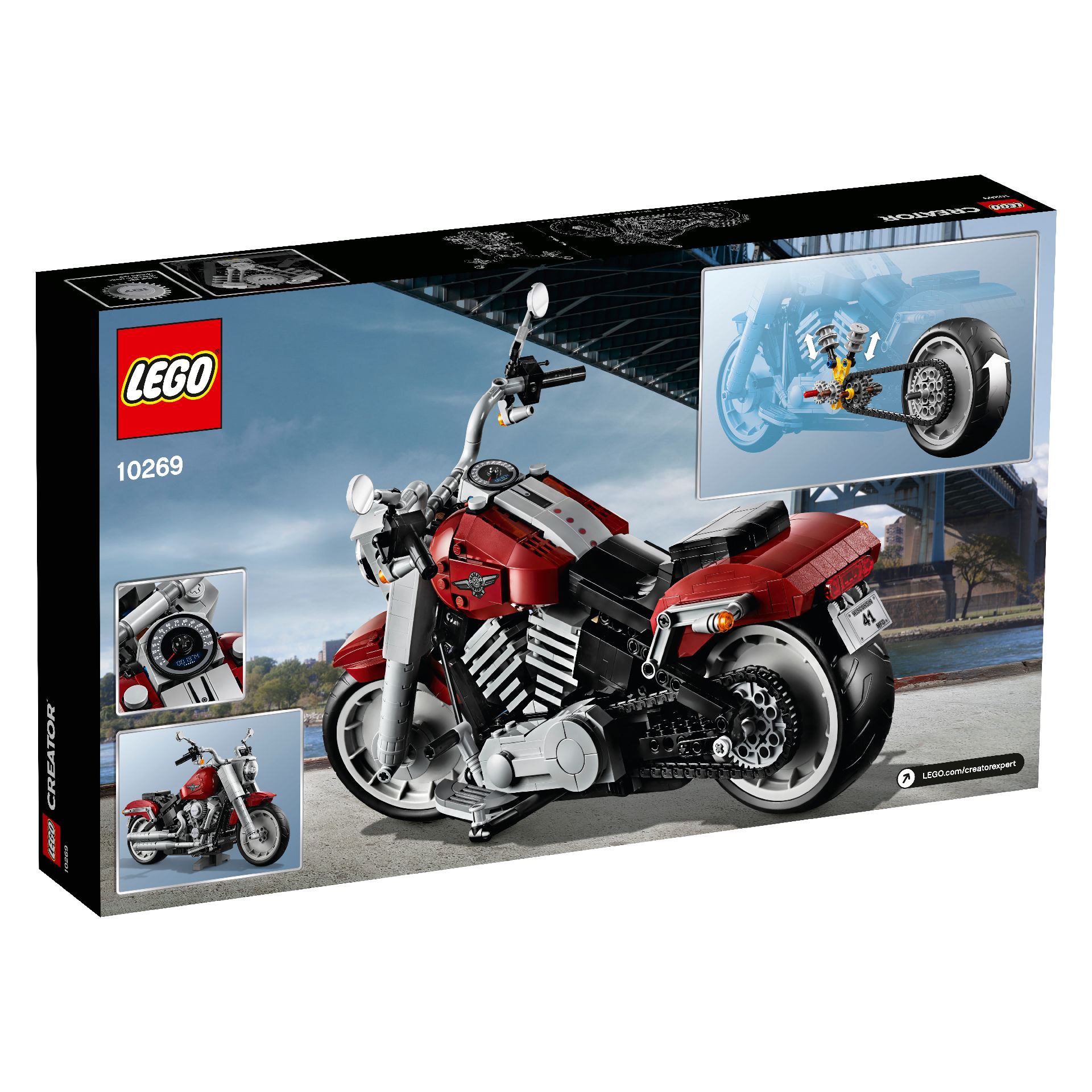 Lego’s Latest Replica Is A Harley-Davidson Fat Boy With 1,023 Pieces