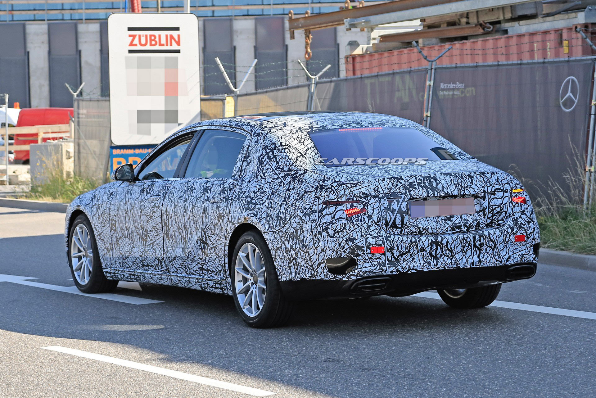 2020 Mercedes-Maybach S-Class Flaunts Its Supersized Body In New Spy Photos