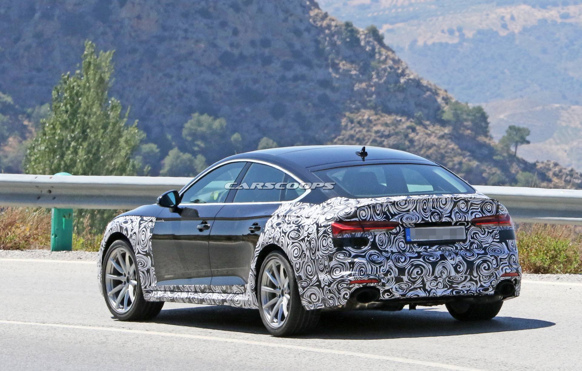 Audi Sport Wastes No Time As Facelifted RS5 Sportback Begins Testing