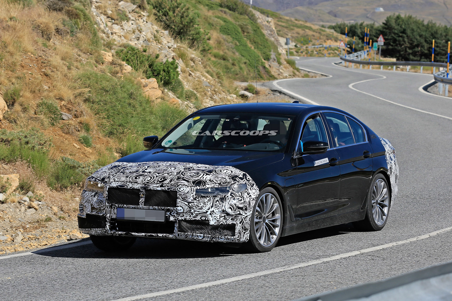 Facelifted 2020 BMW 5-Series Sedan Boasts Larger Grille, New Headlights