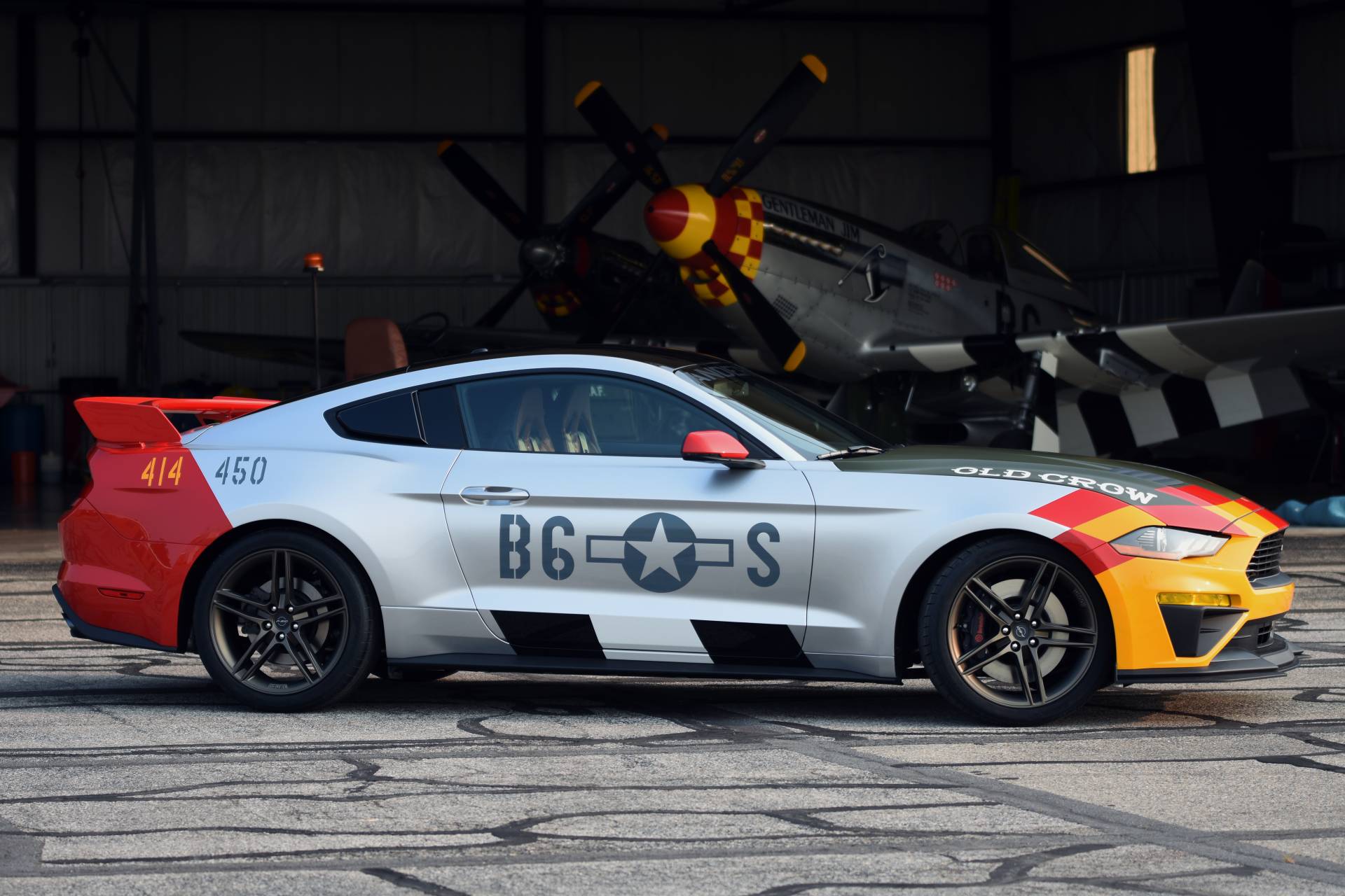 Roush Builds 710 HP 2019 Mustang GT ‘Old Crow’ One-Off For Charity