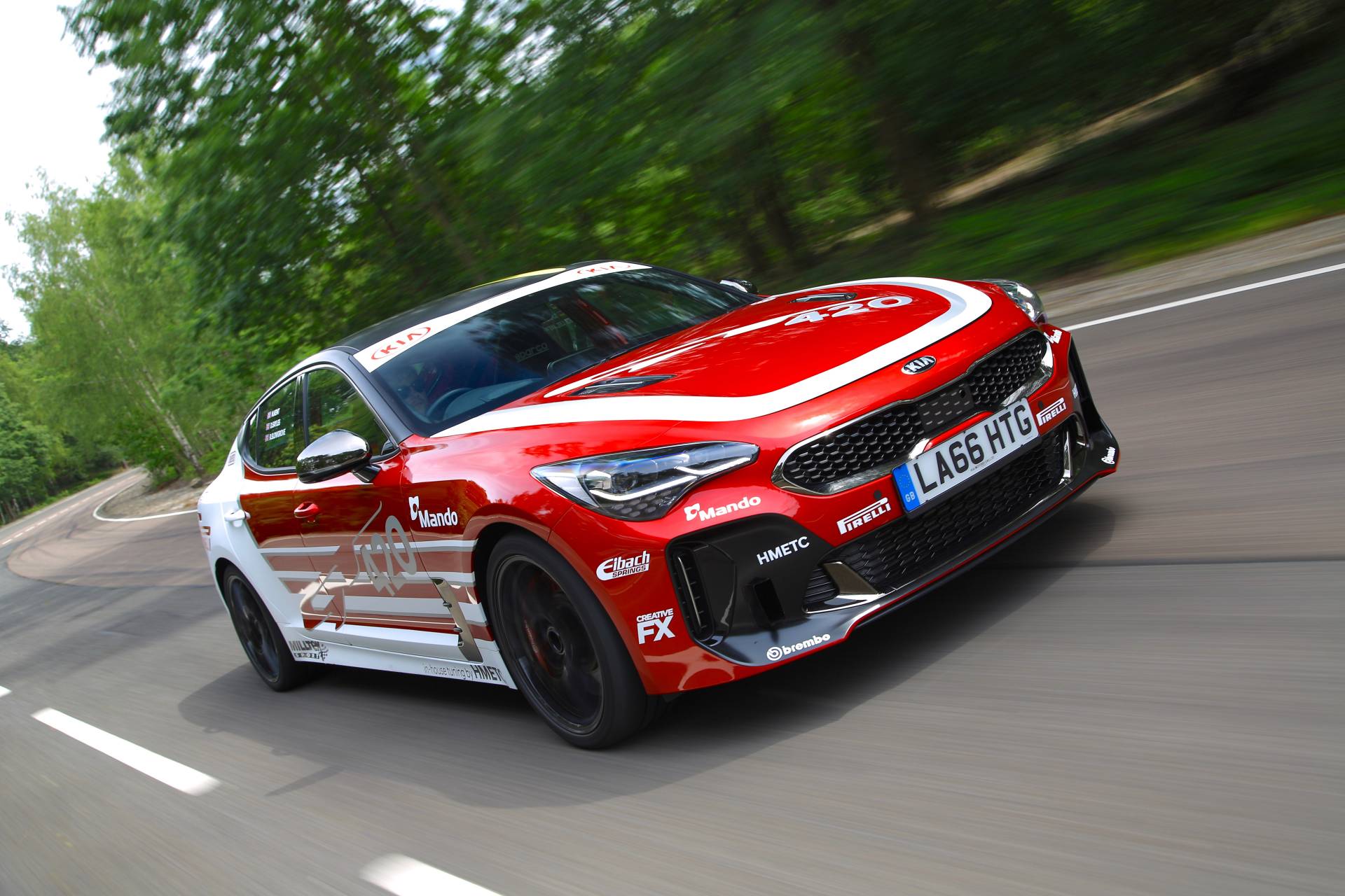 Kia Creates A 422 HP Stinger GT420 “Track Day Monster” After Saving It From The Crusher