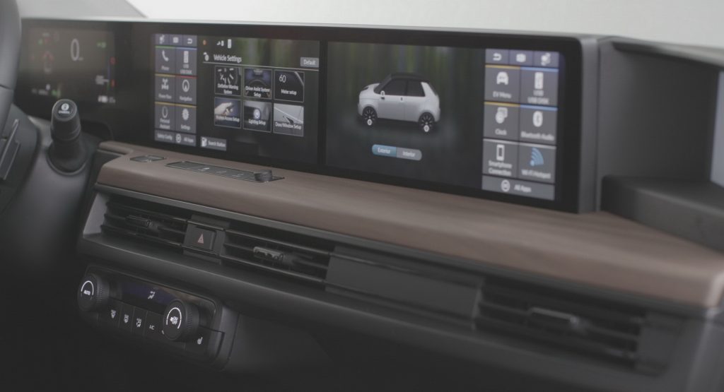  Electric Honda E Details Its Full-Width Digital Dashboard